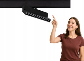 Led spot lámpa 12W mágneses Norman Roto TRM-79392-12W-ROT