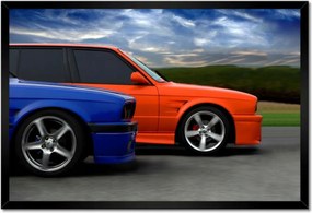 Poszterek keretben 60x40 Bmw versenyek