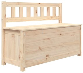 tömör fenyőfa pad 110 x 41 x 76,5 cm