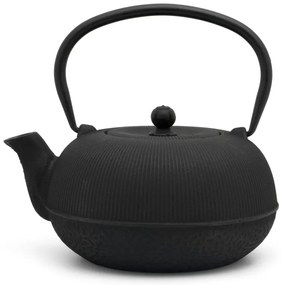 Fekete porcelán-öntöttvas teázó szett Sichuan – Bredemeijer