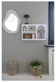 Fehér többszintes fali polc 60 cm Bryne – House Nordic