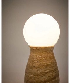 Bézs asztali lámpa (magasság 31,5 cm) Okeni – Kave Home