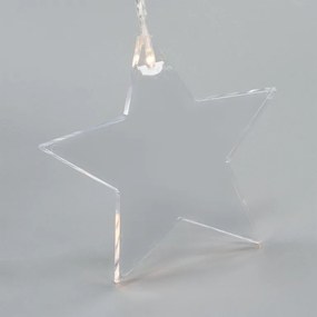 NEXOS Világítófüggöny szett 8 LED meleg fehér 2 db