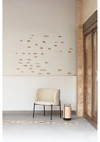 Fehér műbőr fotel Mogi - Teulat