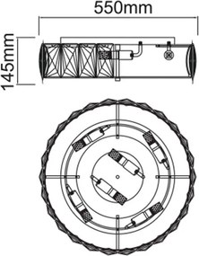 Orlicki Design INTERO OR81077 Süllyesztett mennyezeti lámpa 1x12W/E14