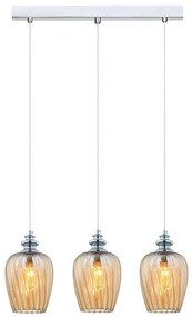 Searchlight MDM2286/3BCR - Csillár zsinóron PIRITA 3xE14/40W/230V