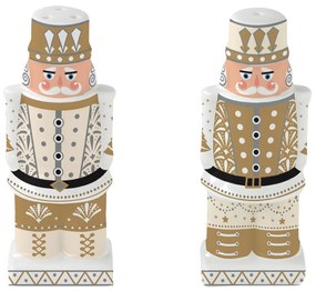 Diótörő karácsonyi porcelán só-borsszóró szett Royal Nutcracker