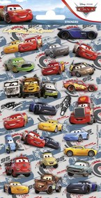 Disney Verdák Team csillámos matrica
