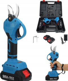 Erős Metszőolló Akkumulátoros Elektromos Kerti Olló 2XAKKUMULÁTOR Készlet