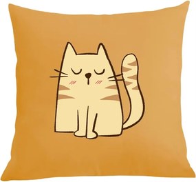 Párna párnahuzat Színes nyomtatás Cica