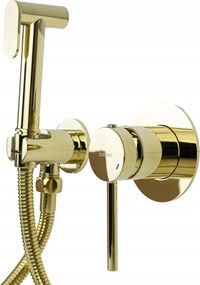 Corsan falsík alatti bidé csaptelep Lugo CMB7570GL Arany tömlővel