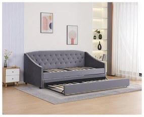 Széthúzható ágy 90 cm Asesorar (szürke) . 1116214