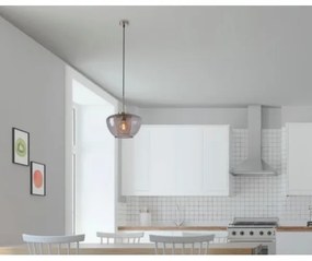 Briloner 4016-014 - Csillár zsinóron SEVENTIES 1xE27/40W/230V átlátszó