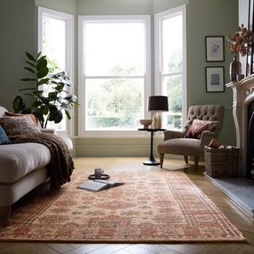 Rózsaszín-terrakotta színű kézi szövésű jutakeverék szőnyeg 160x230 cm Lana Jute – Flair Rugs