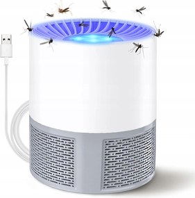 Rovarölő Lámpa szúnyogok ellen Usb világítással fehér-szürke