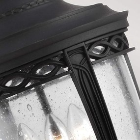Feiss ENGLISH BRIDLE FE-EB8-L-BLK Függőlámpa 3x60W/E14 IP23