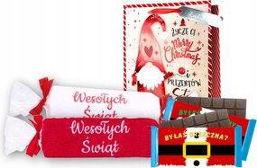 Karácsonyi Ajándék Szett Szülőknek Törölközők Csokoládék Ajándék