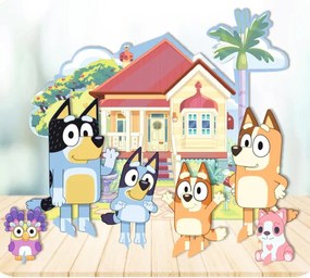 Bluey Joke asztali dekoráció szett 7 db-os