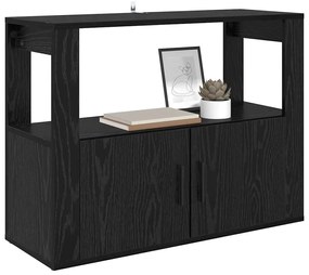 Széf Musta tammi 80 x 30 x 60 cm Faanyag