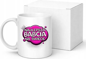 Nagymama napi bögre A világ legjobb nagymamája Vicces nyomtatás Ajándék