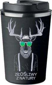 Prémium Termo Bögre fekete Férfi Apák napja Rosszindulatú Irónia KT_363