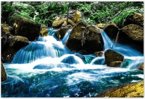 Poszterek 155x105 Hegyi vízesés
