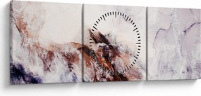 Kép - Lila márvány N⁰1 (órával) (90x30 cm)
