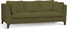 Dekoria Stockholm 3 személyes kanapé huzat Ikea zöld