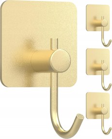 Öntapadós akasztók törölközők felakasztásához 4db