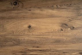 Twin Study Desk - atlanti fenyő/fekete íróasztal