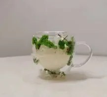 Bájos 150ml-es duplafalú kávéscsésze