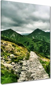 Vászonkép 70x100 Utak a Tátrában