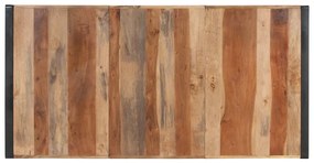 Paliszander felületű tömör fa étkezőasztal 180 x 90 x 75 cm