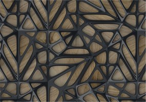 Flizelin tapéta Flizelin fali prémium fa háló 312x219