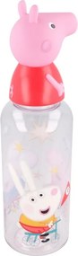 Peppa malac 3D Cycle Figurine műanyag kulacs 560 ml