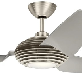 Kichler KLF-VOYA-60-BS -LED Dimmelhető mennyezeti ventilátor VOYA LED/14W/230V + távirányító