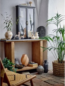 Narancssárga üveg váza (magasság 30 cm) Kanji – Bloomingville