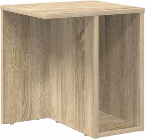 vidaXL Végasztal Sonoma tölgy 37 x 32 x 40 cm Faanyag