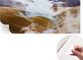 Prémium fali öntapadós fotótapéta Vulkáni dombok 250x104 cm