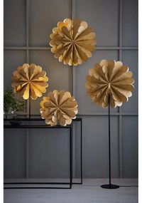 Aranyszínű függő fénydekoráció karácsonyi mintával ø 45 cm Maravilla – Markslöjd