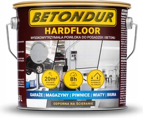 Hardfloor Betondur festék padlókhoz és betonhoz 2,5L tartós bevonat szürke