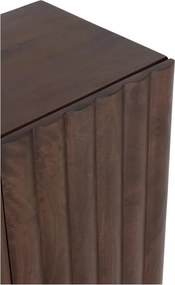 Barna mangófa komód 160x80x40 cm Tamira – MOME