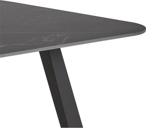 Étkezőasztal kerámia asztallappal 90x180 cm Antalya – Actona