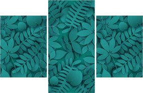 A levelek képe (90x60 cm)