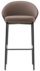 Barna bárszék (ülésmagasság 77 cm) Eamy – Kave Home