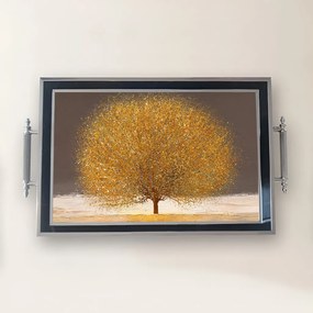 Üveg tálca, 38×24 cm – TPG9862