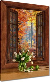 Vászonkép 50x70 Arany ősz