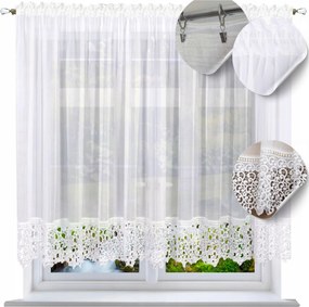 Kész függöny csipkével 160x200 egyszerű, klasszikus, sima