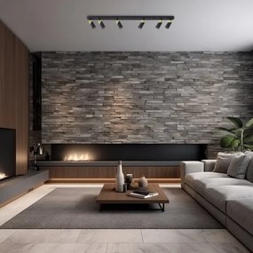 Spotlámpa NEO 6xGU10/8W/230V fekete/arany