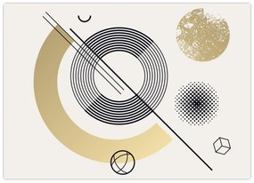 Kép - Geometriai formák N⁰2 (70x50 cm)